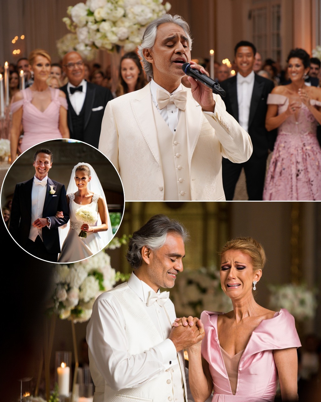 Andrea Bocelli Sings at the Wedding of Céline Dion’s Son in Montreal’s ...