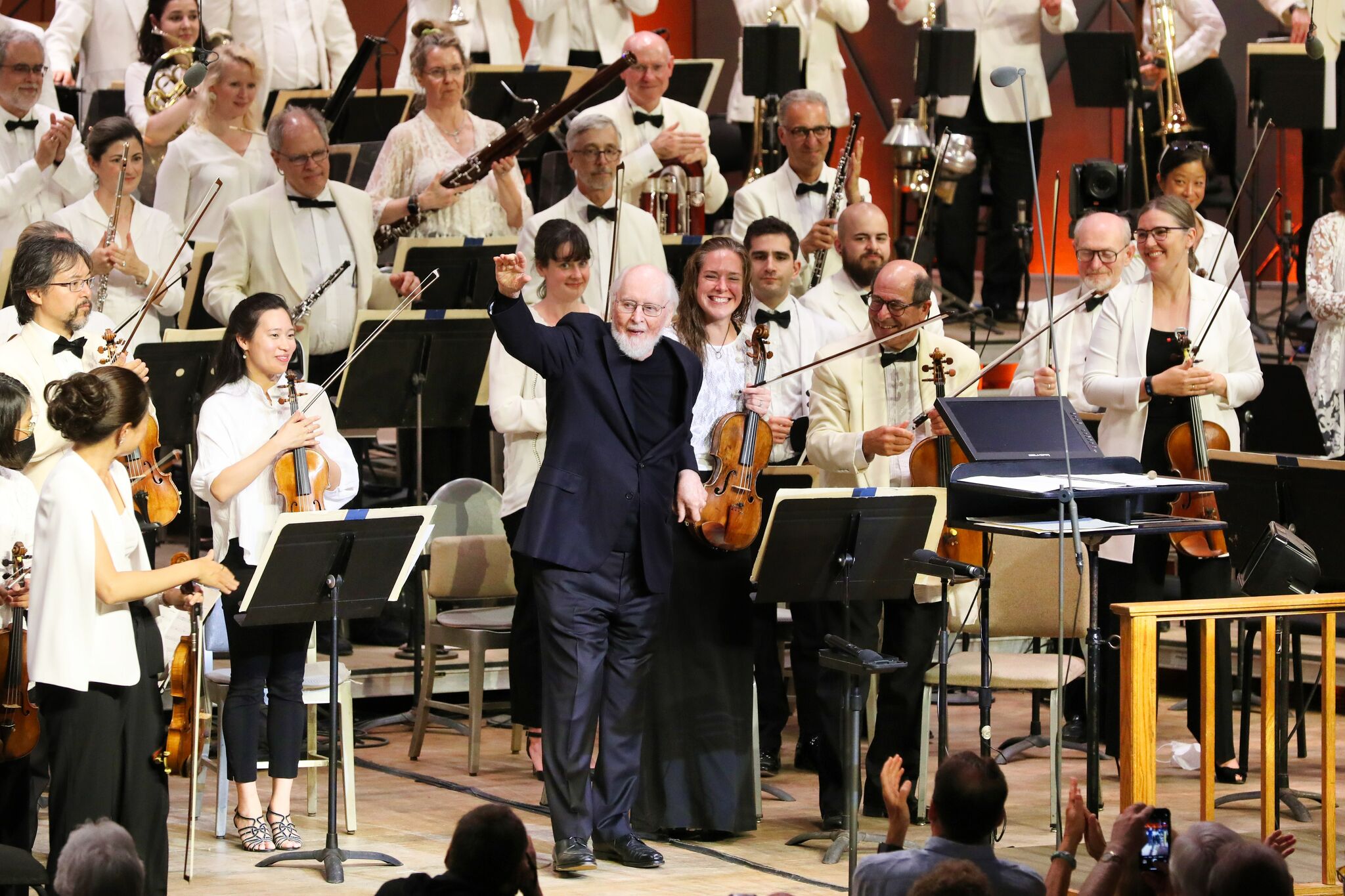 Yo-Yo Ma, James Taylor on hand for John Williams' 90th at Tanglewood